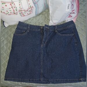 St. John's Bay Dark Blue Skort.